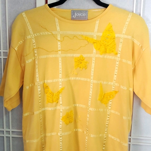 Vintage 80"s Expressly for Joyce Acrylic Beaded Blouse - Picture 2 of 4